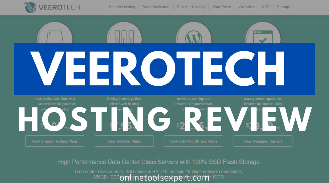 VeeroTech Review : Hosting Plans, Pros & Cons (2022 Updated)